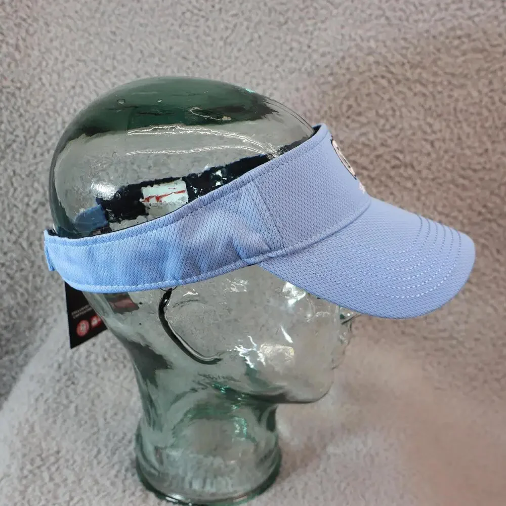 UNC Tarheels Visor Hat NWT New Cap Strap Collegiate Headwear - Picture 3 of 11